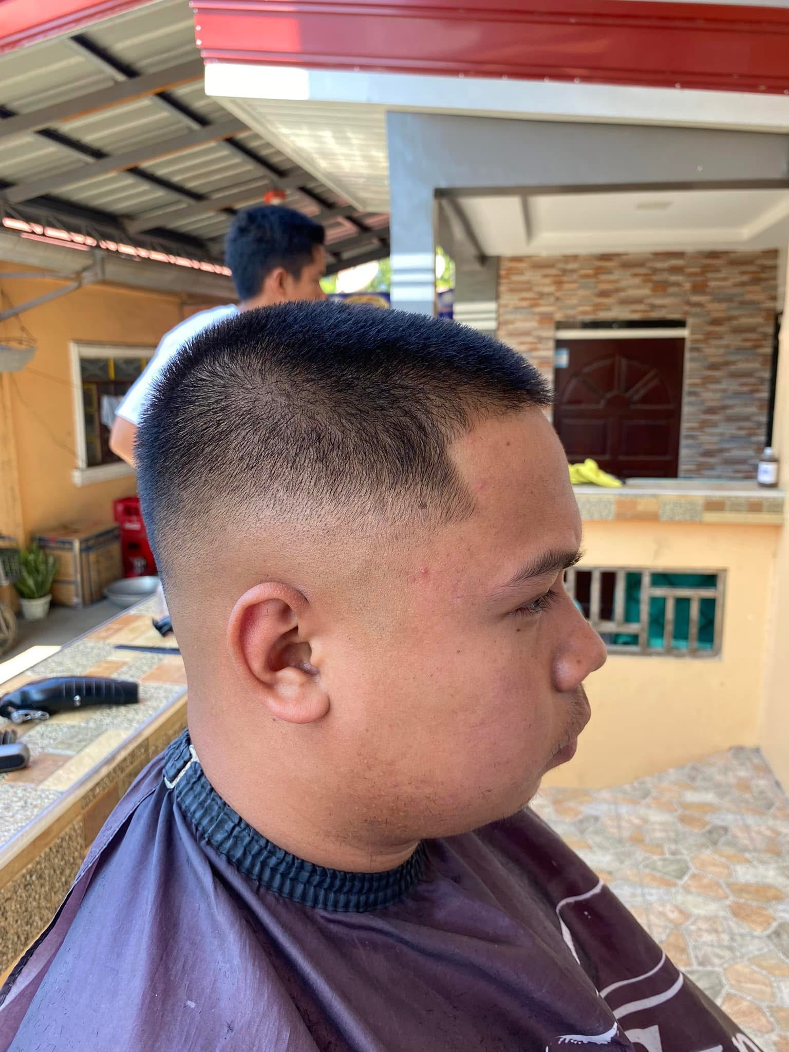 Clean side fade haircut
